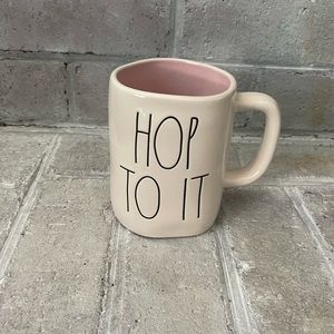 Hop to it rae Dunn mug